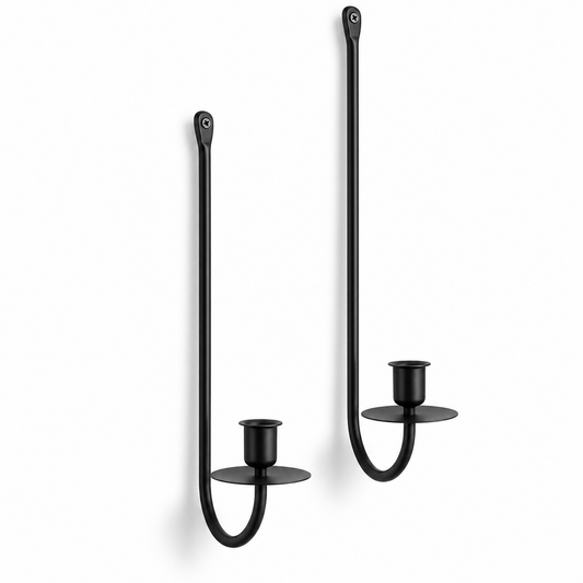Mounted Candle Sconce Set – 2 Piece